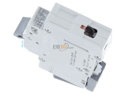 View top right Hager MCN106 Miniature circuit breaker 1-p C6A 
