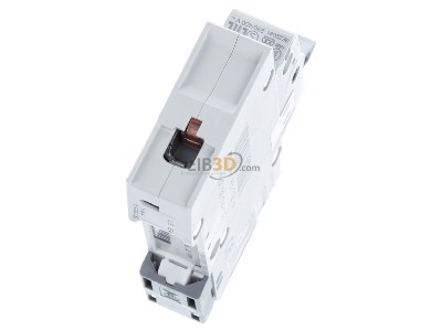 Top rear view Hager MCN106 Miniature circuit breaker 1-p C6A 
