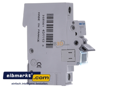 View on the left Hager MCN110 Miniature circuit breaker 1-p C10A
