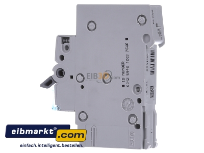 View on the right Hager MCN110 Miniature circuit breaker 1-p C10A
