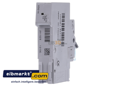 Back view Hager MCN110 Miniature circuit breaker 1-p C10A
