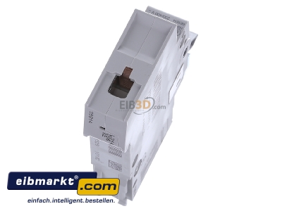 Top rear view Hager MCN110 Miniature circuit breaker 1-p C10A
