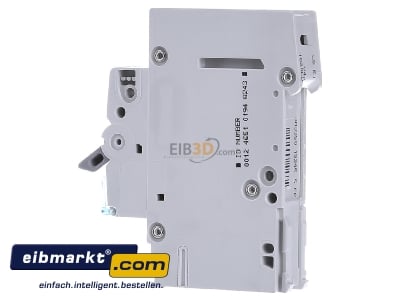 View on the right Hager MCN120 Miniature circuit breaker 1-p C20A 
