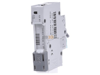 Back view Hager MCN125 Miniature circuit breaker 1-p C25A 
