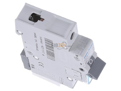Ansicht oben links Hager MCN125 Leitungsschutzschalter 1pol. C-25A, 6kA 