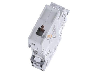 Top rear view Hager MCN125 Miniature circuit breaker 1-p C25A 
