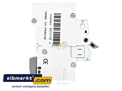 View on the left Miniature circuit breaker 1-p C40A MCN140 Hager MCN140
