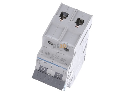 View up front Hager MCN204 Miniature circuit breaker 2-p C4A 
