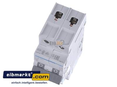 View up front Hager MCN225 Miniature circuit breaker 2-p C25A 
