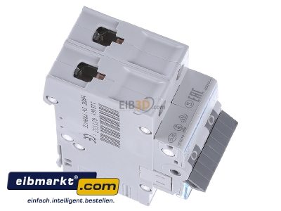 View top left Hager MCN225 Miniature circuit breaker 2-p C25A 
