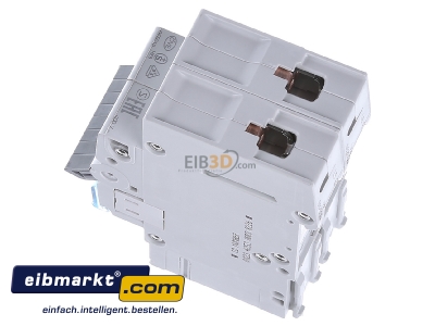 View top right Hager MCN225 Miniature circuit breaker 2-p C25A 
