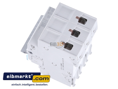 View top right Hager MCN310 Miniature circuit breaker 3-p C10A - 
