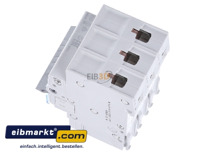 View top right Hager MCN313 Miniature circuit breaker 3-p C13A - 
