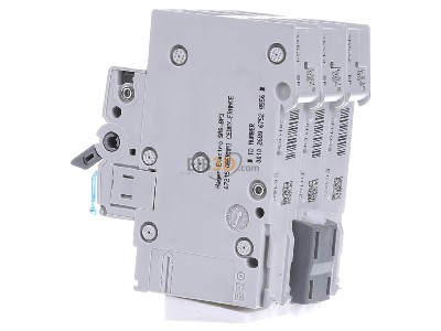 View on the right Hager MCN316 Miniature circuit breaker 3-p C16A 
