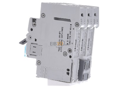 View on the right Hager MCN320 Miniature circuit breaker 3-p C20A 
