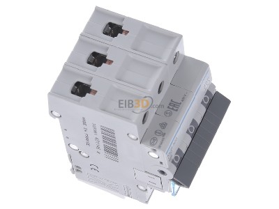 View top left Hager MCN320 Miniature circuit breaker 3-p C20A 
