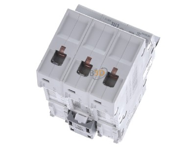 Top rear view Hager MCN320 Miniature circuit breaker 3-p C20A 
