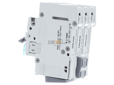 View on the right Hager MCN325 Miniature circuit breaker 3-p C25A 
