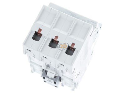 Top rear view Hager MCN325 Miniature circuit breaker 3-p C25A 
