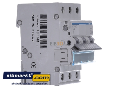 View on the left Hager MCN332 Miniature circuit breaker 3-p C32A
