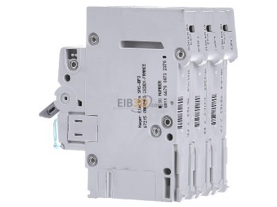 View on the right Hager MCN340 Miniature circuit breaker 3-p C40A 
