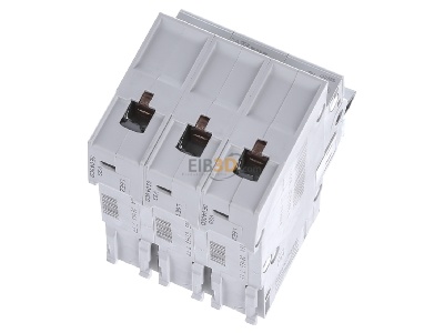 Top rear view Hager MCN340 Miniature circuit breaker 3-p C40A 
