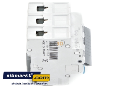View top left Miniature circuit breaker 3-p C63A MCN363 Hager MCN363
