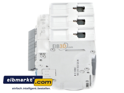 View top right Miniature circuit breaker 3-p C63A MCN363 Hager MCN363
