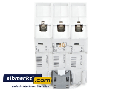 Top rear view Miniature circuit breaker 3-p C63A MCN363 Hager MCN363
