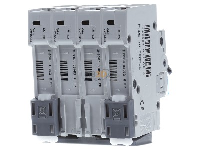 Ansicht hinten Hager MCN416 Leitungsschutzschalter 4pol. C-16A, 6kA 