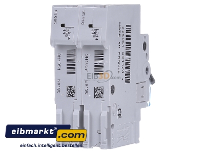 Back view Hager MCN513 Miniature circuit breaker 1-p C13A - 

