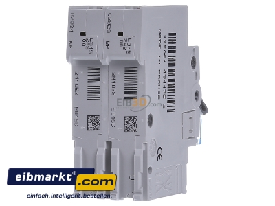 Back view Hager MCN516 Miniature circuit breaker 1-p C16A - 
