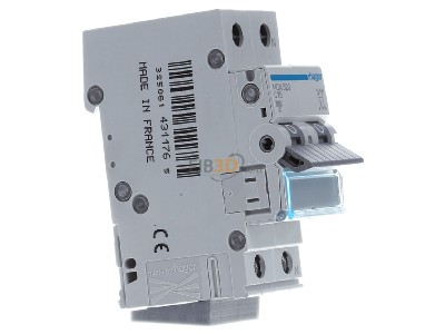 Ansicht links Hager MCN520 Leitungsschutzschalter 1p+N, C-20A, 6kA 