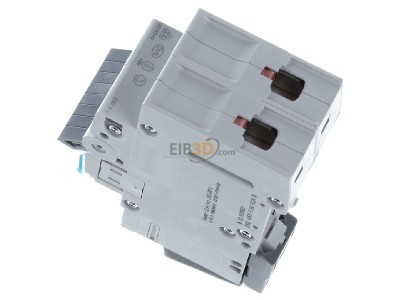 Ansicht oben rechts Hager MCN520 Leitungsschutzschalter 1p+N, C-20A, 6kA 