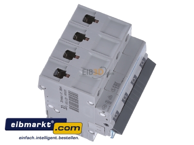 View top left Hager MCN613 Miniature circuit breaker 3-p C13A - 
