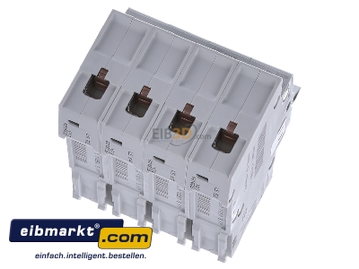 Top rear view Hager MCN616 Miniature circuit breaker 3-p C16A - 
