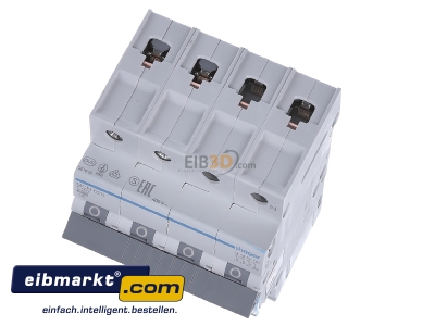 View up front Hager MCN620 Miniature circuit breaker 3-p C20A - 

