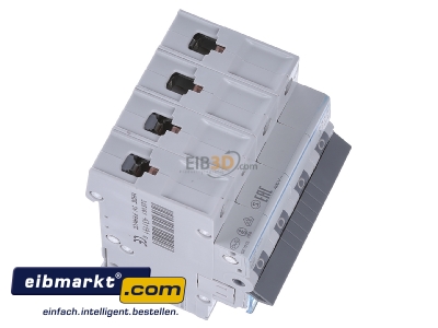View top left Hager MCN620 Miniature circuit breaker 3-p C20A - 
