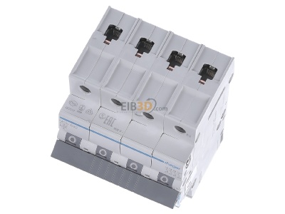 View up front Hager MCN632 Miniature circuit breaker 4-p C32A 
