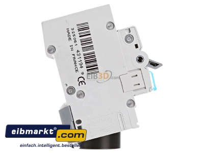 View on the left Hager MCN640 Miniature circuit breaker 3-p C40A 
