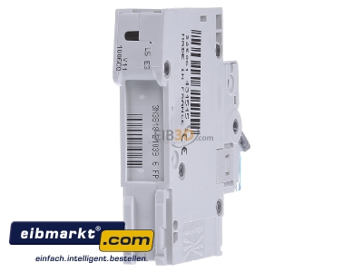 Back view Hager MCS106 Miniature circuit breaker 1-p C6A 

