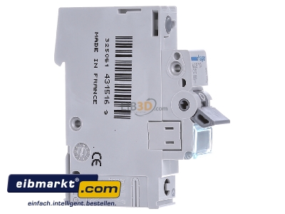 View on the left Hager MCS110 Miniature circuit breaker 1-p C10A 
