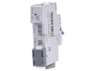 Back view Hager MCS113 Miniature circuit breaker 1-p C13A 
