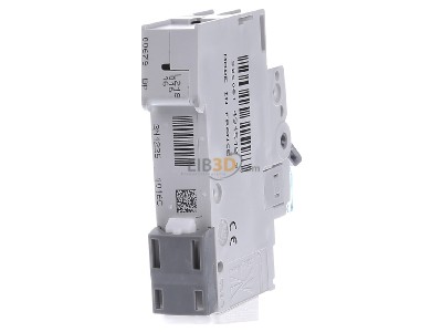 Back view Hager MCS116 Miniature circuit breaker 1-p C16A 
