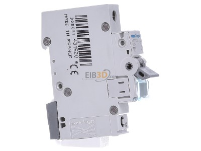 View on the left Hager MCS125 Miniature circuit breaker 1-p C25A 
