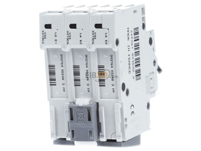 Ansicht hinten Hager MCS313 Leitungsschutzschalter 3p. C-13A 6kA 3M QC 