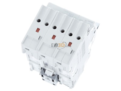 Ansicht oben hinten Hager MCS313 Leitungsschutzschalter 3p. C-13A 6kA 3M QC 