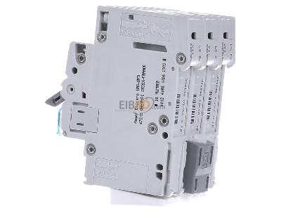 View on the right Hager MCS320 Miniature circuit breaker 3-p C20A 
