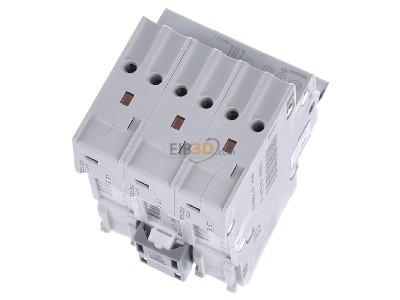 Top rear view Hager MCS320 Miniature circuit breaker 3-p C20A 
