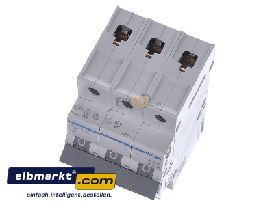 View up front Hager MCS332 Miniature circuit breaker 3-p C32A
